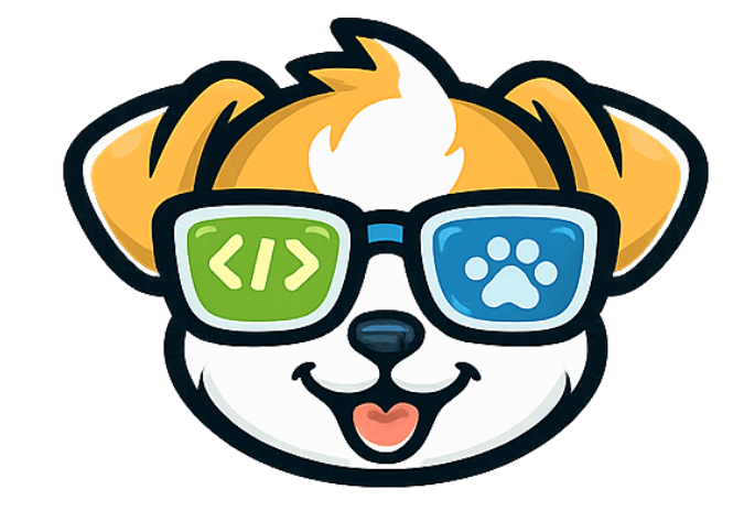NerdyPup mascot